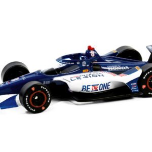 Dallara IndyCar #8 Linus Lundqvist "The American Legion" Chip Ganassi Racing "NTT IndyCar Series" (2024) 1/64 Diecast Model Car by Greenlight