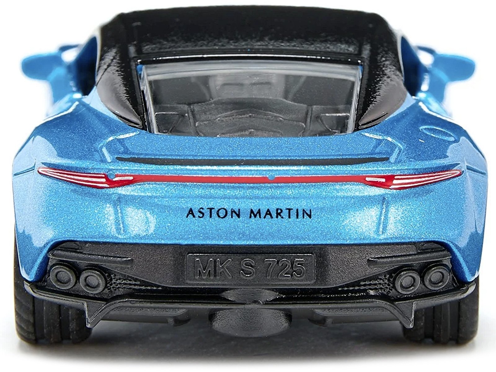 Aston Martin DBS Superleggera Blue Metallic with Black Top Diecast Model Car by Siku - Image 3
