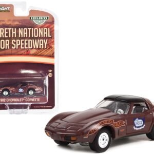 1982 Chevrolet Corvette Nazareth National Motor Speedway Official Pace Car "Hobby Exclusive" Series 1/64 Diecast Model Car by Greenlight