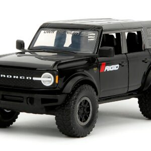2021 Ford Bronco Badlands Black "Rigid" with Extra Wheels "Just Trucks" Series 1/24 Diecast Model Car by Jada