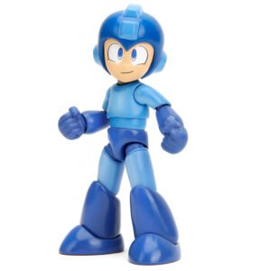 Mega Man 4.5" Moveable Figure with Accessories and Alternate Head and Hands "Mega Man" (1987) Video Game model by Jada