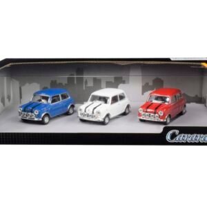 Mini Cooper 3 piece Gift Set 1/43 Diecast Model Cars by Cararama