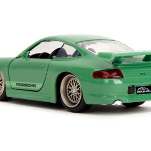 Porsche 911 GT3 (996) Green "Pink Slips" Series 1/32 Diecast Model Car by Jada