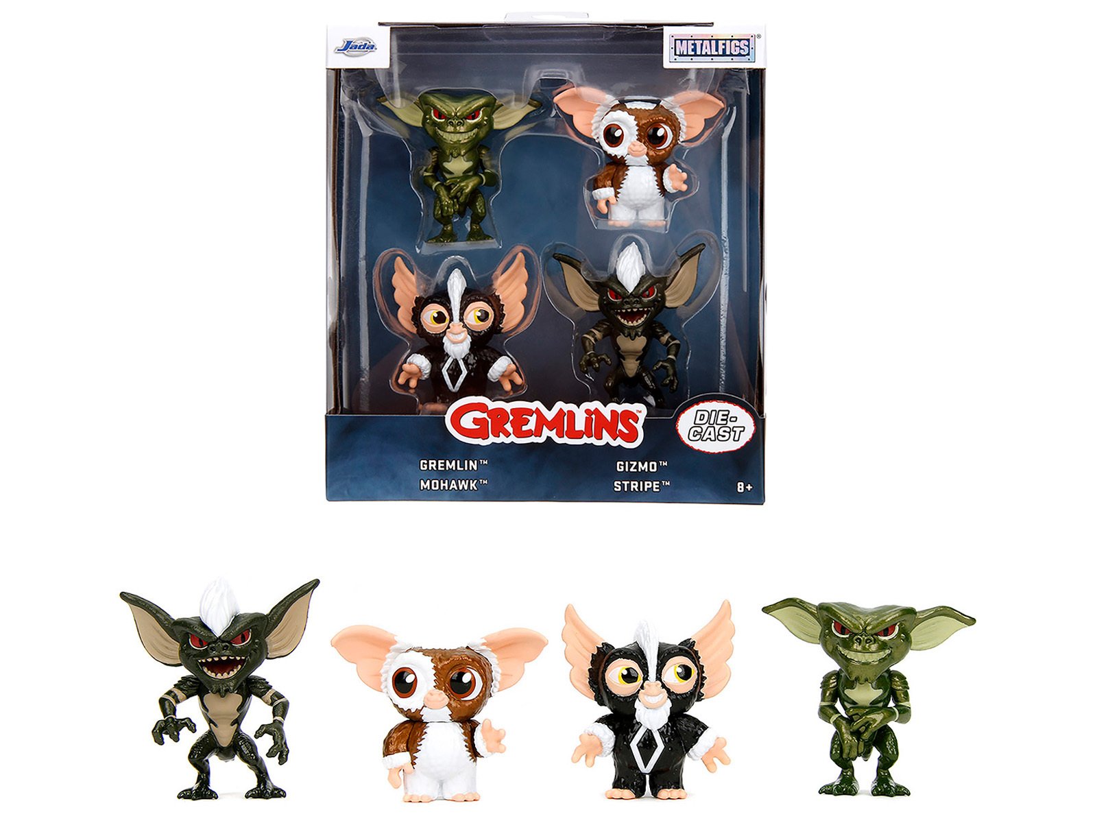Set of 4 Diecast Figures "Gremlins" (1984) Movie "Metalfigs" Series Diecast Models by Jada - Image 5