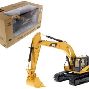 CAT Caterpillar 330D L Hydraulic Excavator with Operator "Core Classics Series" 1/50 Diecast Model by Diecast Masters