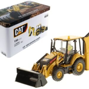 CAT Caterpillar 432F2 Backhoe Loader with Operator "High Line Series" 1/50 Diecast Model  by Diecast Masters