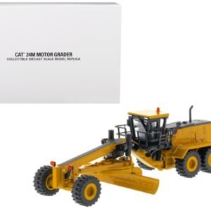 CAT Caterpillar 24M Motor Grader "Elite Series" 1/125 Diecast Model by Diecast Masters