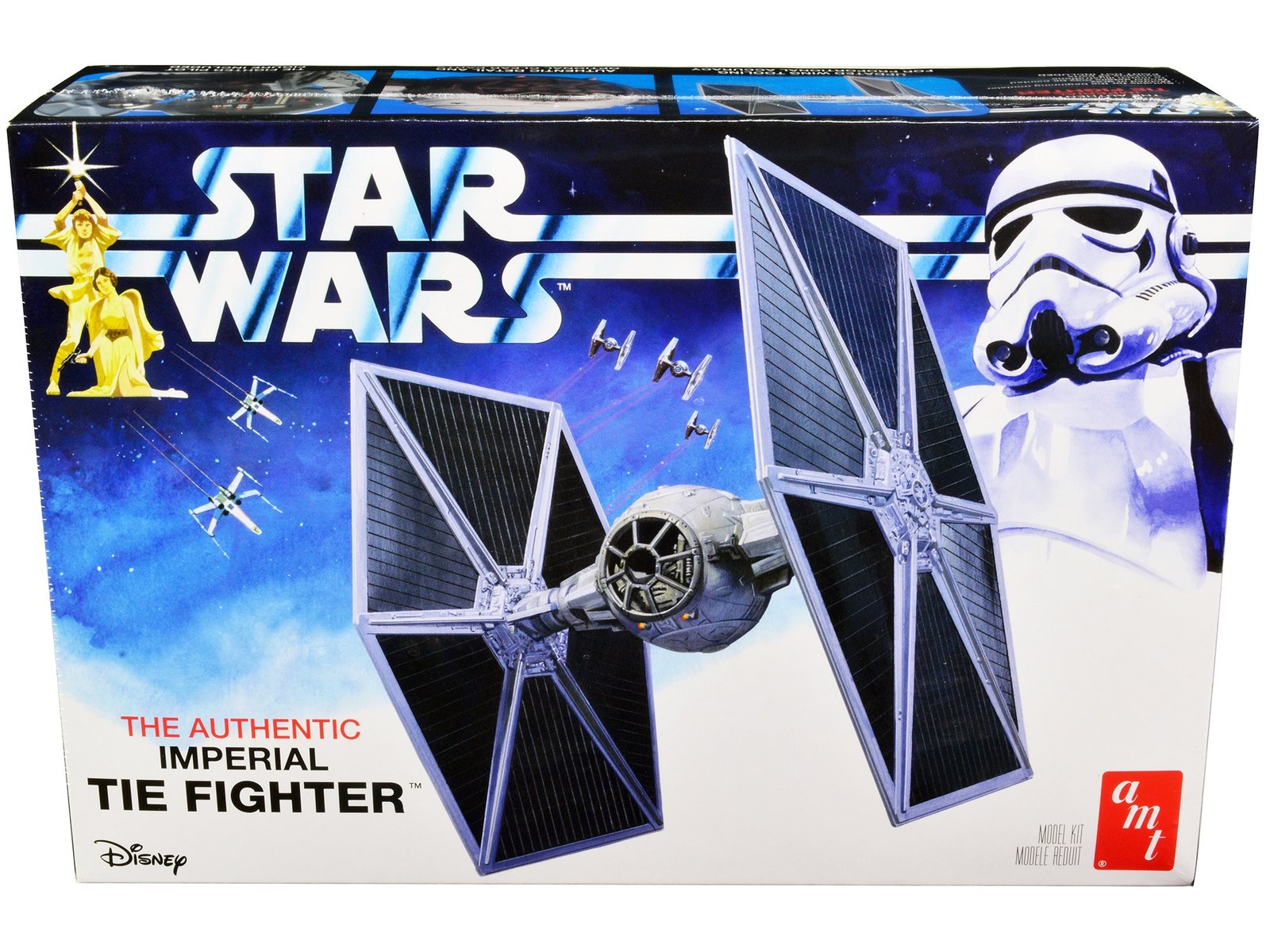 Skill 2 Model Kit Imperial Tie Fighter "Star Wars" (1977) Movie Model by AMT - Image 4