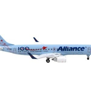 Embraer ERJ-190 Commercial Aircraft "Alliance Airlines - 100th Anniversary Royal Australian Air Force" Blue 1/400 Diecast Model Airplane by GeminiJets
