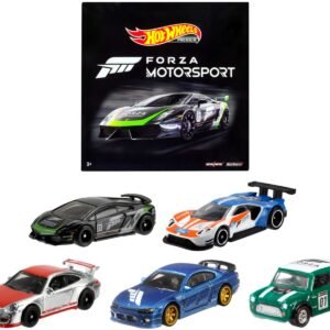 "Forza Motorsport" 5 piece Set Diecast Model Cars by Hot Wheels
