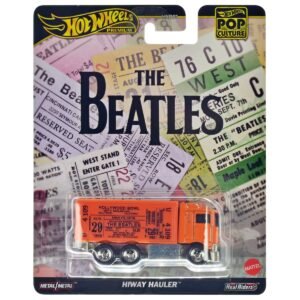 Hiway Hauler Orange with Concert Ticket Graphics "The Beatles" "Pop Culture" Series Diecast Model Car by Hot Wheels
