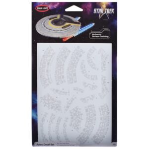 USS Cerritos NCC-75567 Aztec Decal Set "Star Trek: Lower Decks" (2020-2024) TV Series 1/1400 Scale by Polar Lights