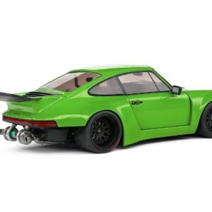 2022 Porsche 911 KS-R Green Metallic 1/18 Diecast Model Car by Solido