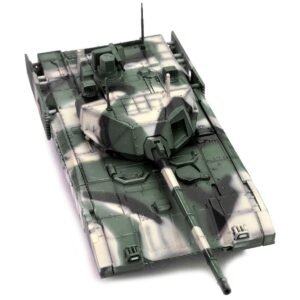 Russian T14 Armata MBT (Main Battle Tank) Multi-Woodland Camouflage "Armor Premium" Series 1/72 Diecast Model by Panzerkampf