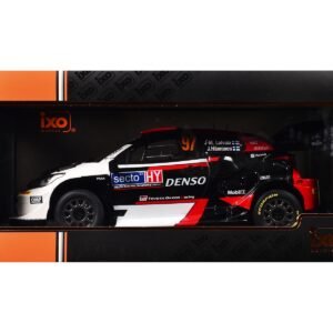 Toyota GR Yaris Rally1 Hybrid #97 Jari-Matti Latvala - Juho Hanninen "Rally Finland" (2023) 1/18 Diecast Model Car by IXO Models