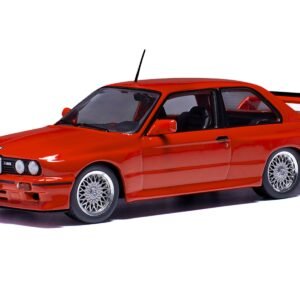 1990 BMW M3 Sport Evolution Red 1/43 Diecast Model by IXO Models