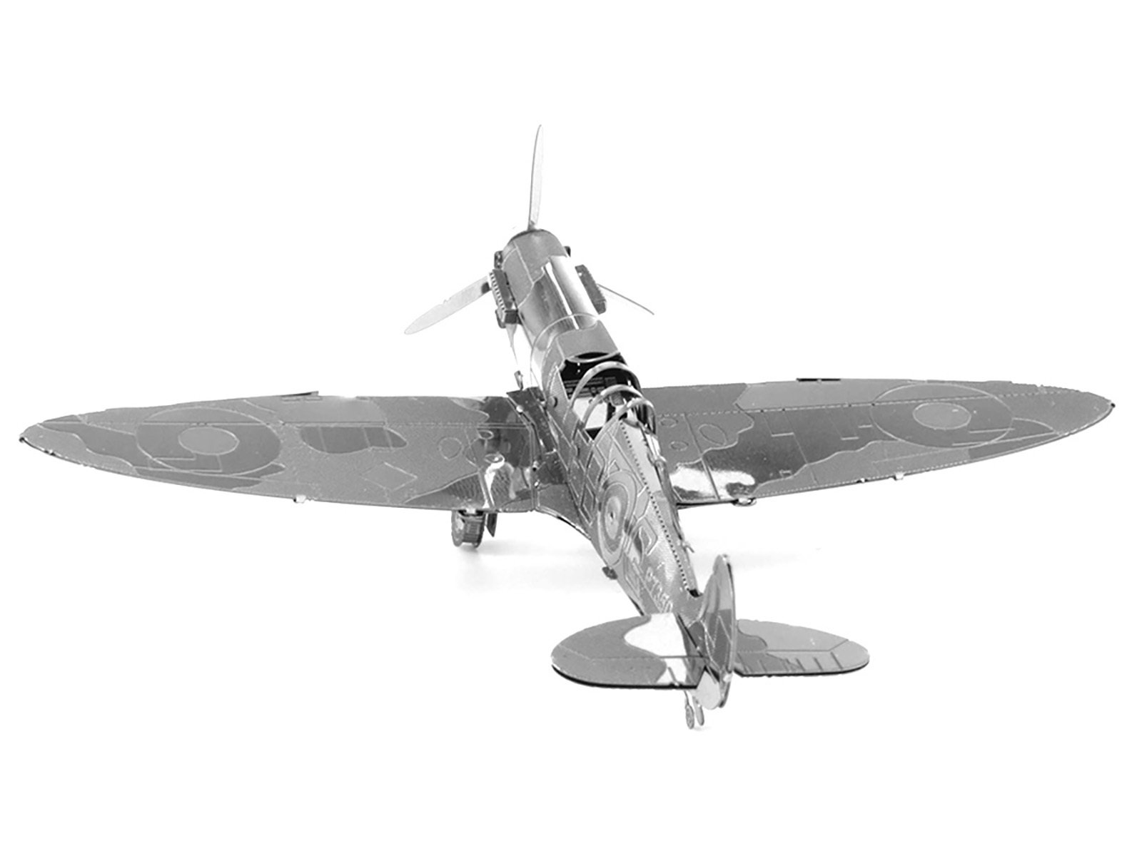 Model Kit Supermarine Spitfire Fighter Aircraft "Royal Air Force" (Easy Difficulty) Steel Model by Metal Earth - Image 2