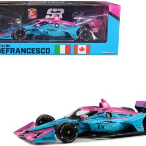 Dallara IndyCar #29 Devlin DeFrancesco "EVTEC Performance Group" Andretti Steinbrenner Autosport (Road Course Configuration) "NTT IndyCar Series" (2023) 1/18 Diecast Model Car by Greenlight