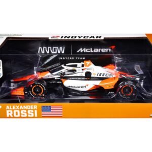 Dallara IndyCar #7 Alexander Rossi "Arrow" Arrow McLaren "NTT IndyCar Series" (2024) 1/18 Diecast Model Car by Greenlight