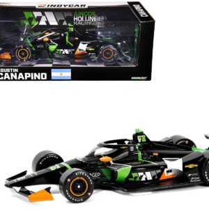 Dallara IndyCar #78 Agustin Canapino "JHR" Juncos Hollinger Racing "NTT IndyCar Series" (2024) 1/18 Diecast Model Car by Greenlight