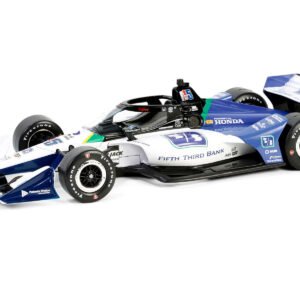 Dallara IndyCar #15 Graham Rahal "Fifth Third Bank" Rahal Letterman Lanigan Racing (Road Course Configuration) "NTT IndyCar Series" (2024) 1/18 Diecast Model Car by Greenlight