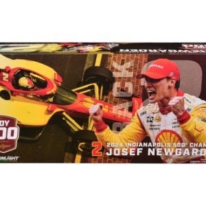 Dallara IndyCar #2 Josef Newgarden "Shell Oil" Team Penske "2024 Indianapolis 500 Champion" "NTT IndyCar Series" (2024) 1/18 Diecast Model Car by Greenlight
