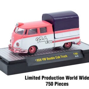 "Auto-Thentics" 6 piece Set Release 99 IN DISPLAY CASES Limited Edition 1/64 Diecast Model Cars by M2 Machines