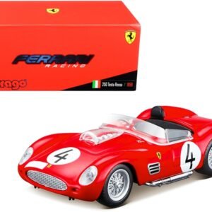 Ferrari 250 Testa Rossa #4 P. Hill - O. Gendebien Nurburgring 1000km (1959) 1/43 Diecast Model Car by Bburago