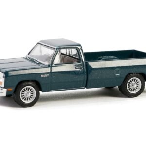 1982 Dodge Ram W250 Power Ram Pickup Truck Seaspray Green Metallic "Down on the Farm" Series 9 1/64 Diecast Model by Greenlight