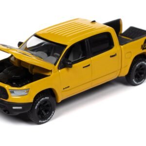 2023 Ram 1500 Rebel Havoc Edition Pickup Truck Baja Yellow "Muscle Trucks" Series 1/64 Diecast Model Car by Auto World