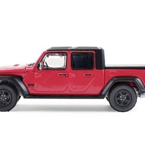 2024 Jeep Gladiator Pickup Truck Tuscadero Pink with Black Top "Showroom Floor" Series 7 1/64 Diecast Model Car by Greenlight
