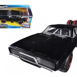Dom's 1970 Dodge Charger R/T Off Road Version "Fast & Furious 7" Movie 1/24 Diecast Model Car by Jada