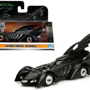 Batmobile Black "Batman Forever" (1995) Movie "Hollywood Rides" Series 1/32 Diecast Model Car by Jada