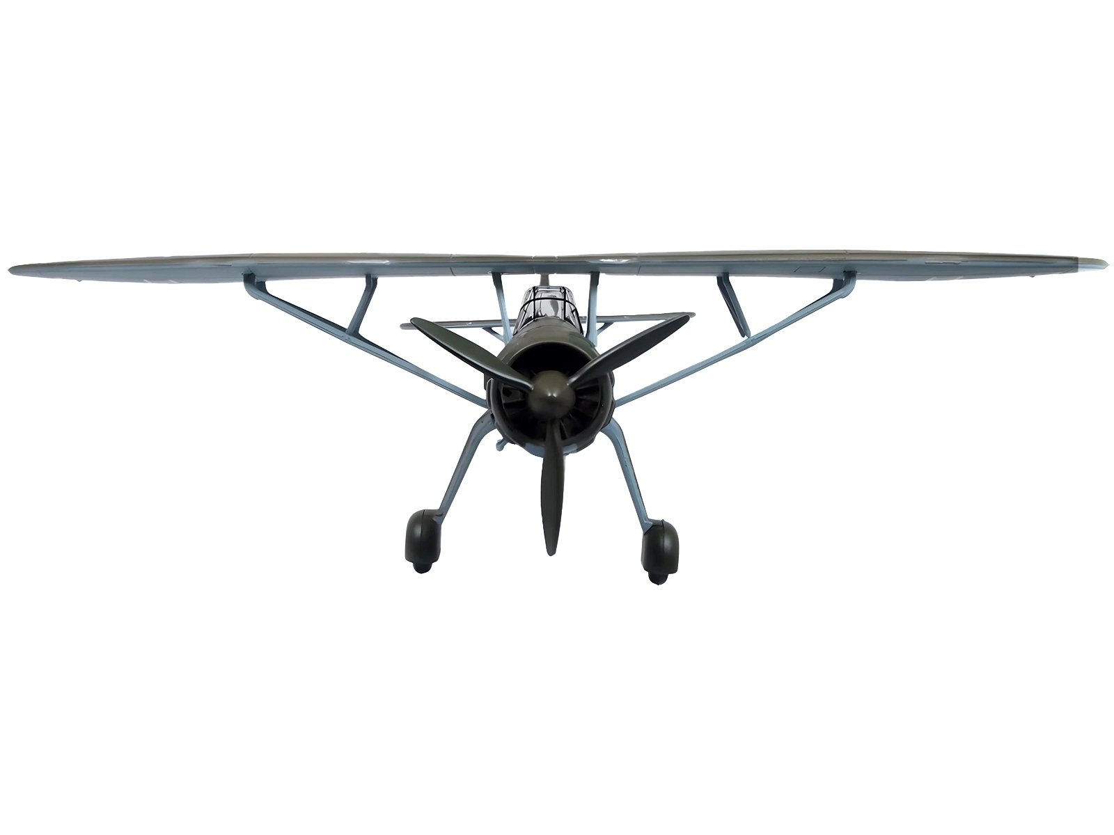 Henschel Hs 126 A-1 Reconnaissance Aircraft "Hannes Gaub Gerd Scroder 1.(H)/14 Invasion of Poland" (1939) German Luftwaffe "Oxford Aviation" Series 1/72 Diecast Model Airplane by Oxford Diecast