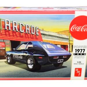 Skill 3 Model Kit 1977 Ford Pinto "Popper" with Vending Machine "Coca-Cola" 2 in 1 Kit 1/25 Scale Model by AMT