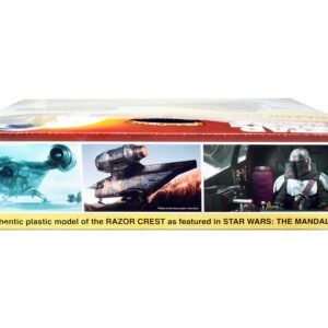 Skill 2 Model Kit Razor Crest Spaceship "Star Wars: The Mandalorian" 1/72 Scale Model by AMT