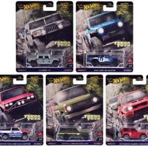 "Terra Trek" 5 piece Set "Car Culture" 2024 Series C Diecast Model Cars by Hot Wheels