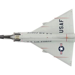 Convair F-102A Delta Dagger Interceptor Aircraft "199th Fighter Interceptor Squadron (FIS) Hawaii Air National Guard" (1960s) United States Air Force "Air Power Series" 1/72 Diecast Model by Hobby Master