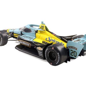 Dallara IndyCar #20 Alexander Rossi "Java House" Ed Carpenter Racing (Road Course Configuration) "NTT IndyCar Series" (2025) 1/18 Diecast Model Car by IXO Models