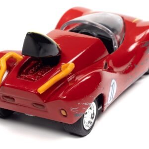 Captain Terror's Car #11 Red (Raced Version) "Speed Racer" (1967) TV Series "Pop Culture" 2022 Release 4 1/64 Diecast Model Car by Johnny Lightning