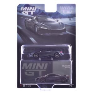 McLaren 750S Saros Gray Limited Edition 1/64 Diecast Model Car by Mini GT