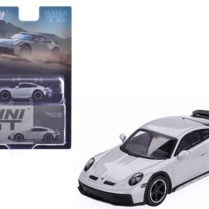 Porsche 911 Dakar Ice Gray Metallic Limited Edition 1/64 Diecast Model Car by Mini GT