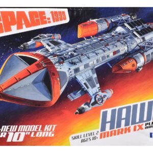 Skill 2 Model Kit Hawk Mark IX Spacecraft "Space: 1999" (1975-1977) TV Series 1/72 Scale Model by MPC