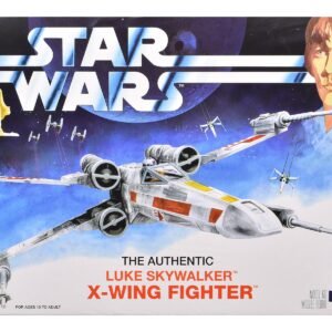 Skill 2 Snap Model Kit Luke Skywalker X-Wing Fighter "Star Wars: A New Hope" (1977) Movie 1/63 Scale Model by MPC