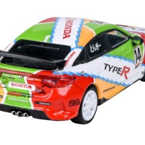 2023 Honda Civic Type R FL5 #14 "JACCS" Livery 1/64 Diecast Model Car by Paragon Models