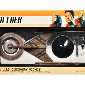 U.S.S. Discovery NCC-1031 Spacecraft "Star Trek: Discovery" (2017-2024) TV Series 1/2500 Scale Model by Polar Lights
