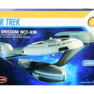Skill 2 Model Kit U.S.S. Grissom NCC-638 Starship "Star Trek III: The Search for Spock" (1984) Movie 1/350 Scale Model by Polar Lights